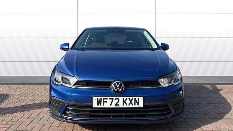 Used VW Polo Life 95 HP (69 kW) 2022 Blue Hatchback