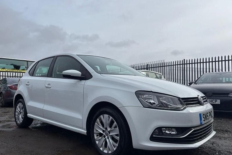 Used VW Polo SE 60 HP (44 kW) 2015 White Hatchback