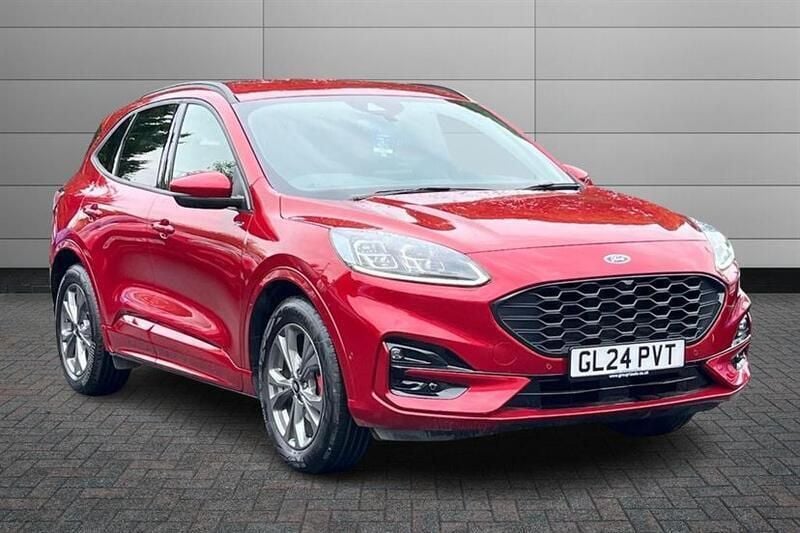 Lucid red Used 2024 Ford Kuga ST-Line SUV | £25,250 (Good price) - Image 1/2