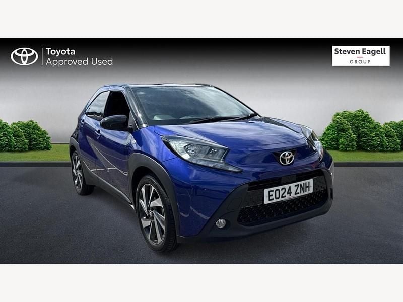 Blue Used 2024 Toyota Aygo Hatchback | £13,871 (Fair price) - Image 1/3