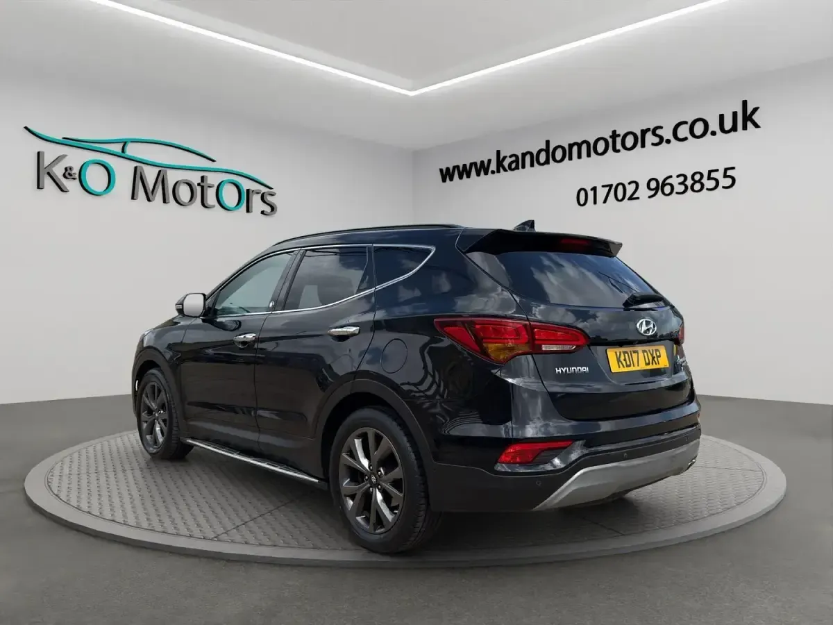 Usado Hyundai Santa Fe Edition 200 CV (147 kW) 2017 Negro SUV