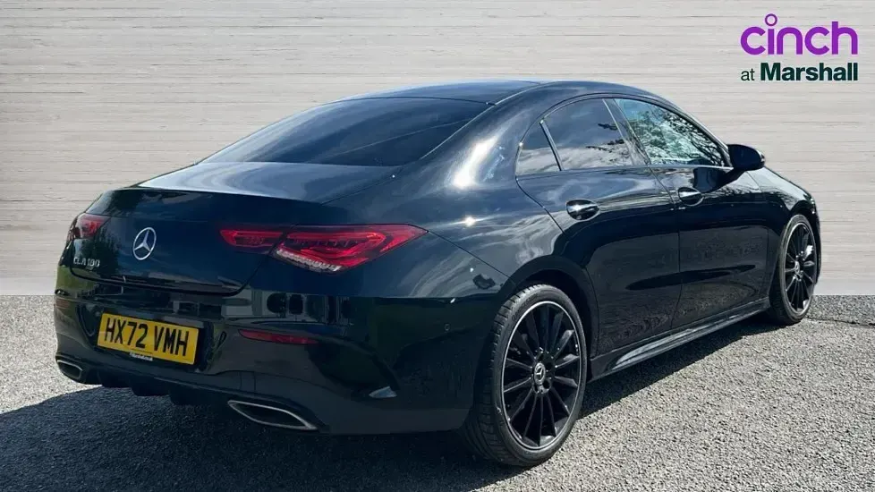 Used Mercedes CLA180 AMG Line Premium Plus 136 HP (100 kW) 2022 Black Sedan