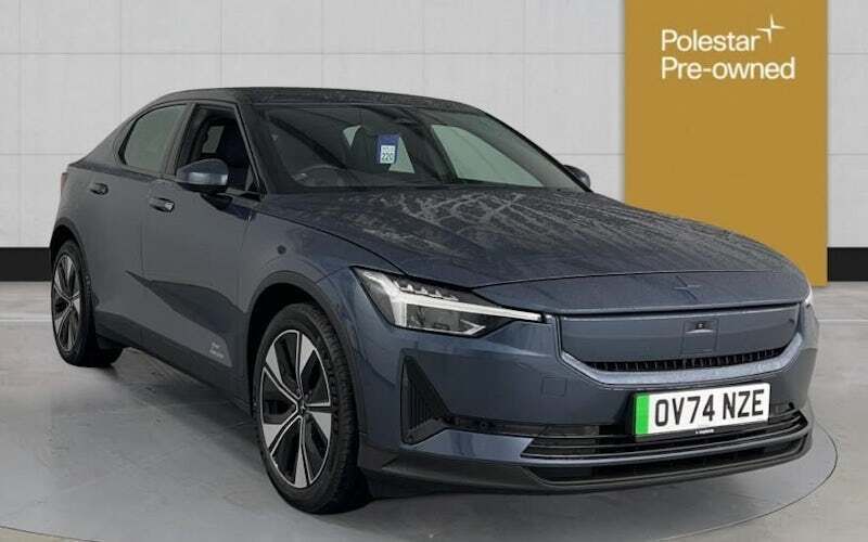 Blue Used 2024 Polestar 2 Plus Sedan | £33,990 (Expensive) - Image 1/4