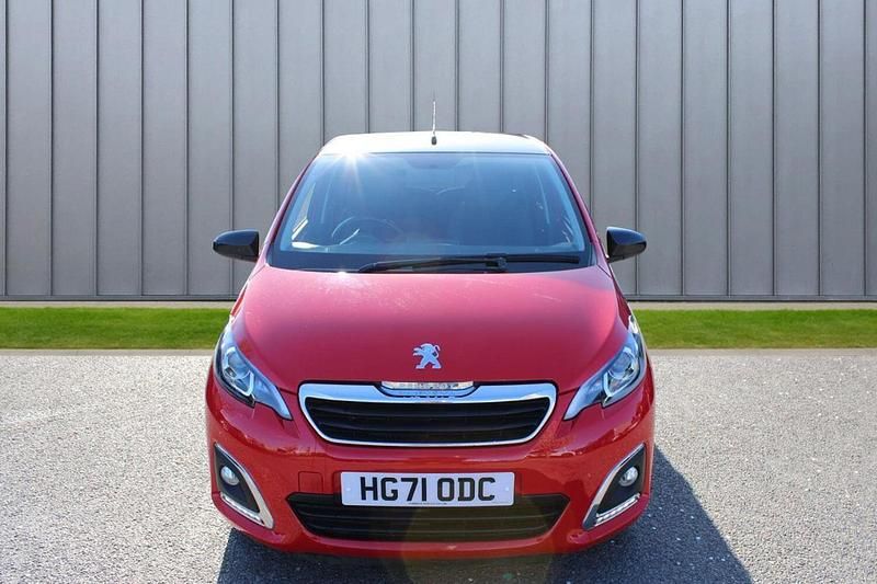 Używany Peugeot 108 Allure 71 KM (52 kW) 2021 Czerwony