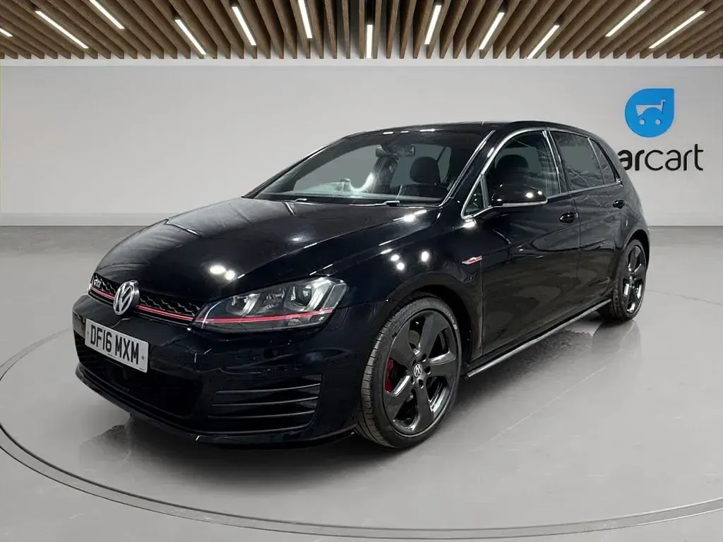 Used VW Golf VII GTI 220 HP (161 kW) 2016 Black Hatchback