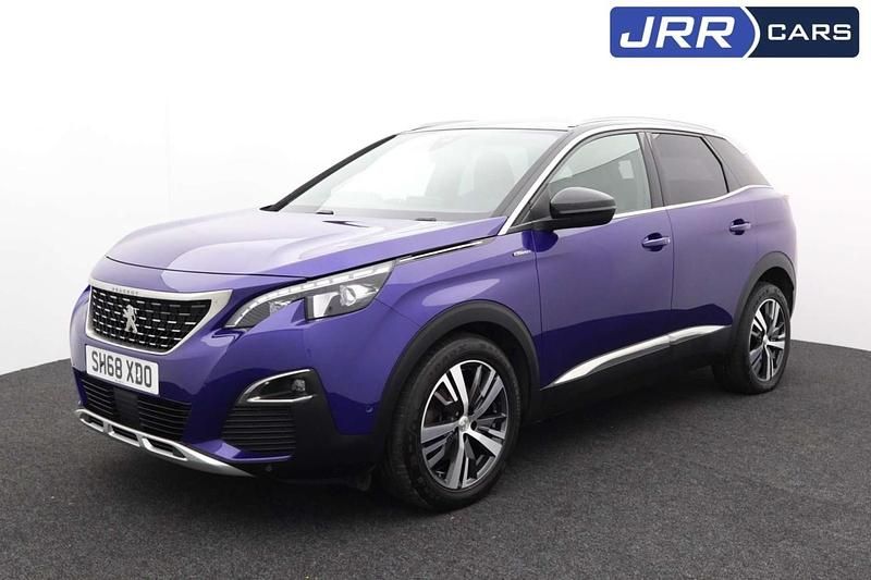 Used Peugeot 3008 GT-line 2019 Blue Hatchback