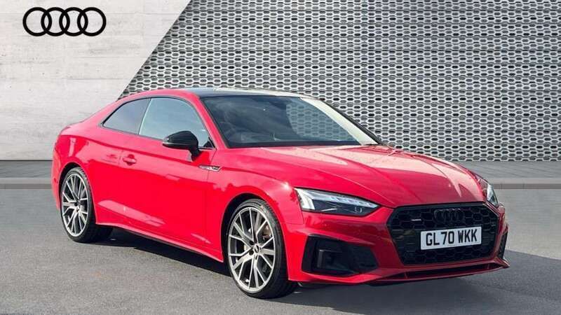 Red Used 2021 Audi A5 Comfort Coupe | £28,337 (Expensive) - Image 1/4