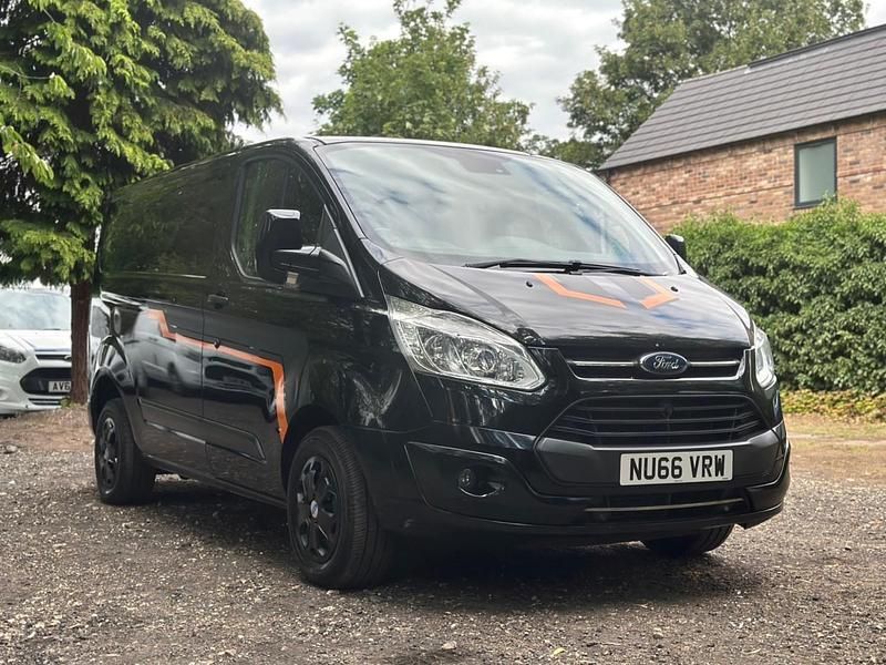 Black Used 2016 Ford Transit Custom Trend Van | £6,495 (Expensive) - Image 1/4