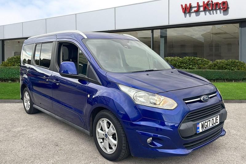 Blue Used 2017 Ford Grand Tourneo Connect Titanium MPV | £14,995 (A bit pricey) - Image 1/3