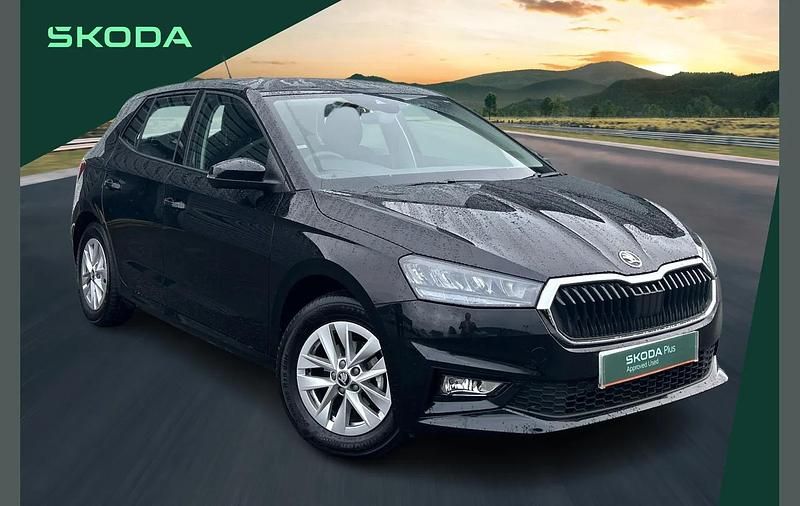 Used Skoda Fabia SE 94 HP (69 kW) 2025 Black Hatchback