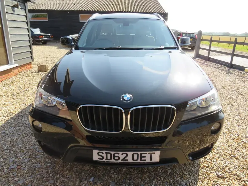 Used BMW X3 184 HP (135 kW) 2012 Black SUV