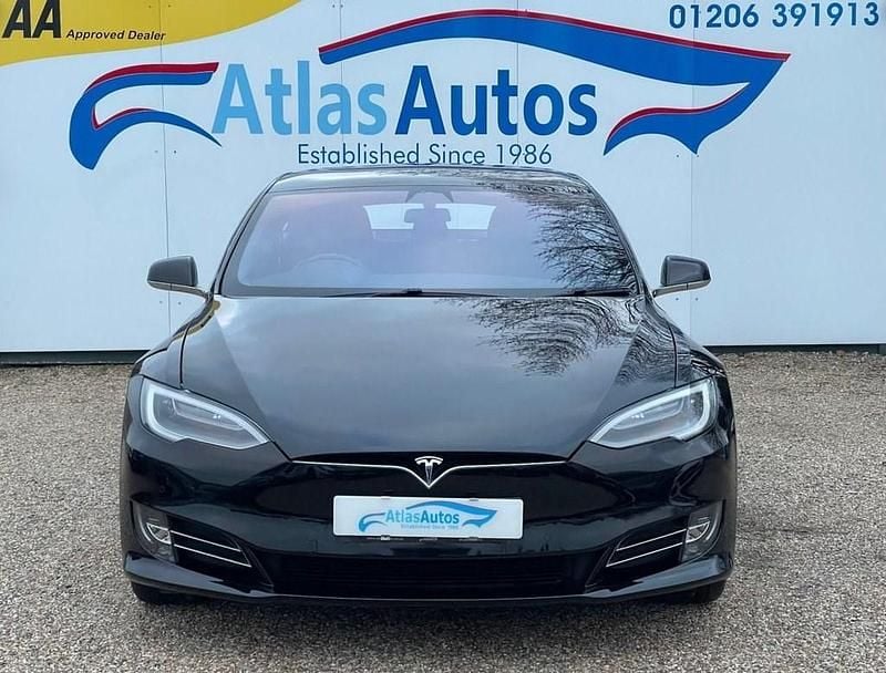 Used Tesla Model S Long Range AWD 397 kW (541 HP) 2019 Black Hatchback