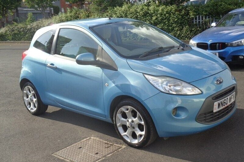 Blue Used 2010 Ford Ka Titanium Hatchback | £2,495 (Good price) - Image 1/1