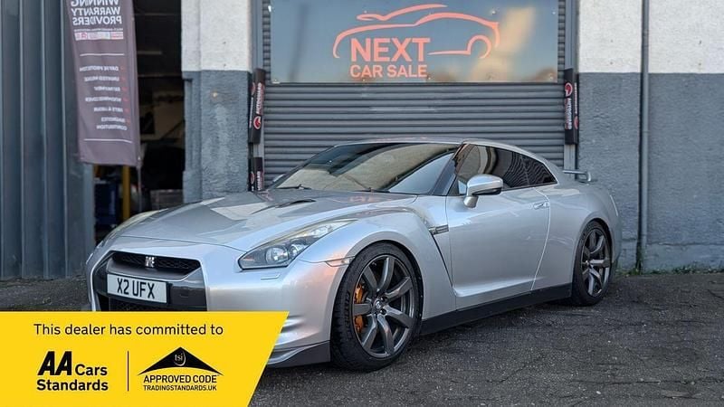 Used Nissan GT-R Black Edition 485 HP (356 kW) 2009 Silver Coupe