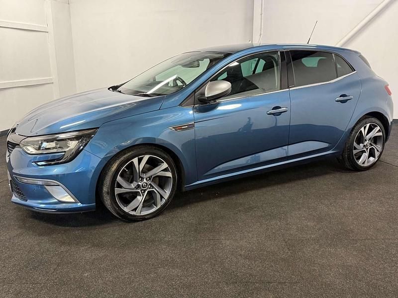 Used Renault Mégane GT Line GT 205 HP (150 kW) 2018 Blue Hatchback