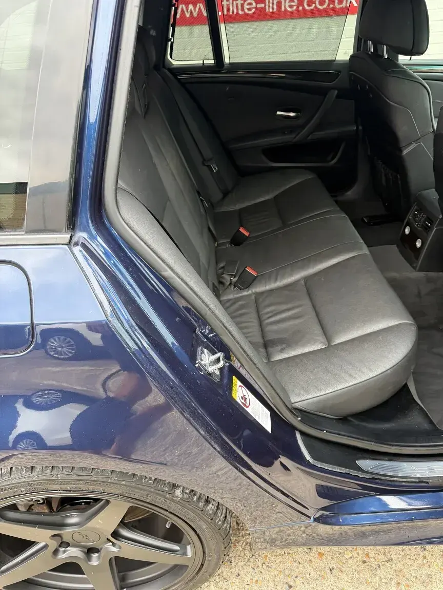 Used BMW 520 M Sport 177 HP (130 kW) 2009 Blue Estate