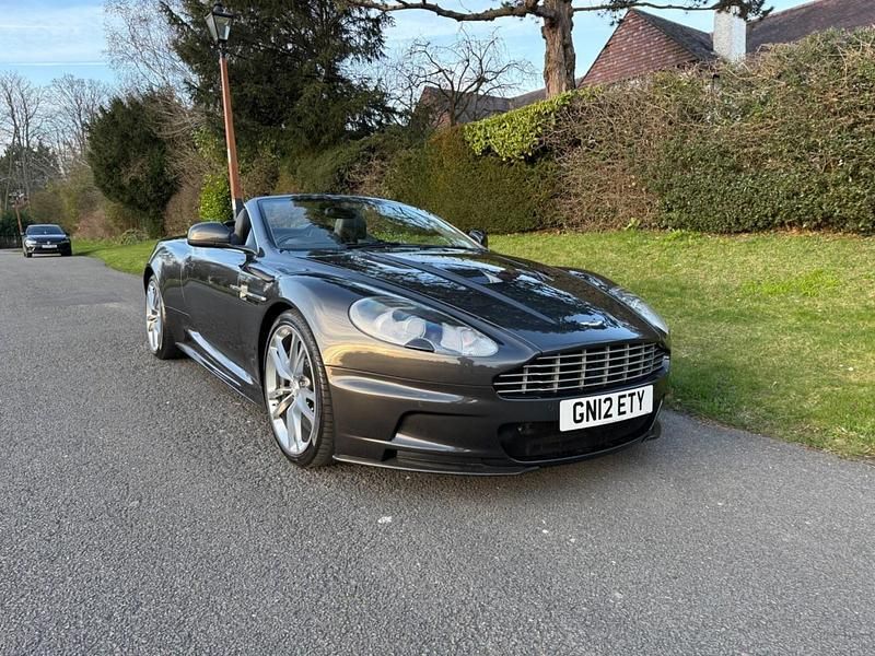 Used Aston Martin DBS 510 HP (375 kW) 2012 Silver Cabriolet