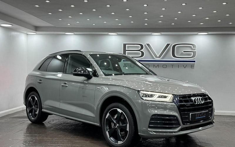 Used Audi Q5 Black Edition 245 HP (180 kW) 2019 Grey SUV