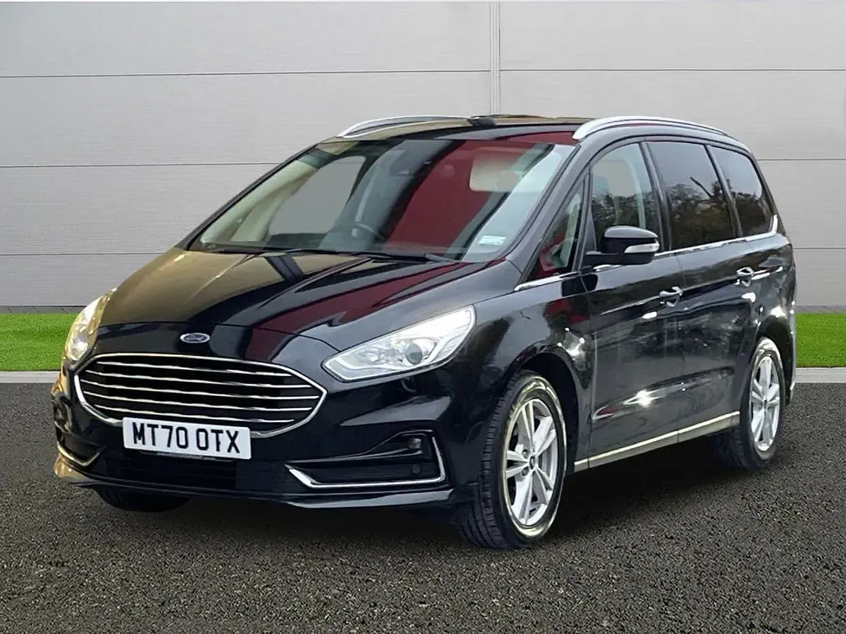 Used Ford Galaxy Titanium 150 HP (110 kW) 2020 Black MPV