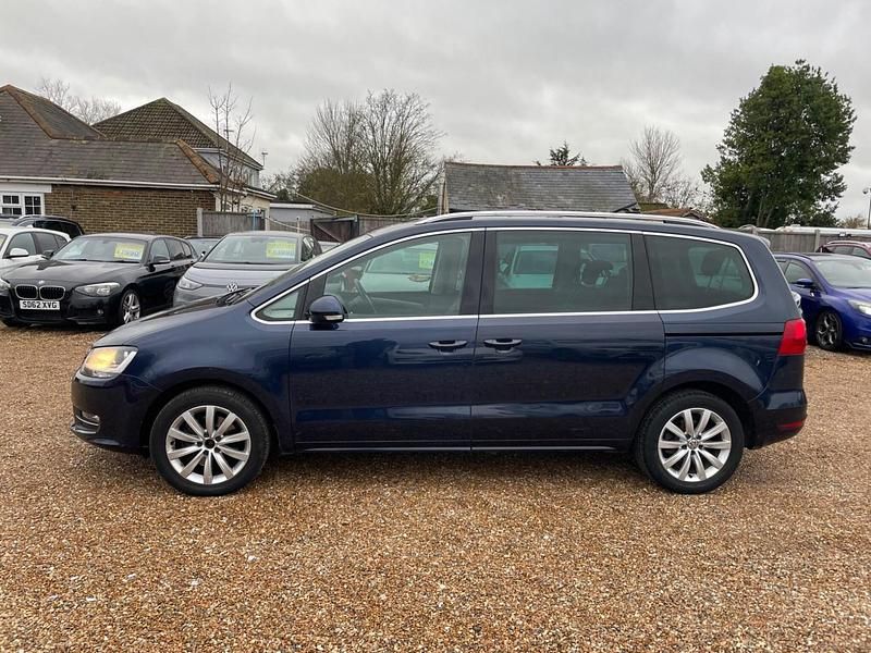 Used VW Sharan SEL 2013 Blue MPV