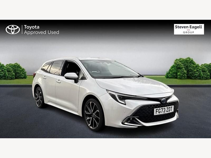 Used Toyota Corolla 2023 White Estate
