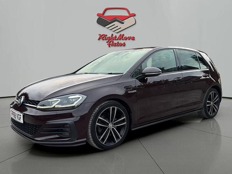 Black Used 2018 VW Golf VII GTD Hatchback | £15,995 (Fair price) - Image 1/4