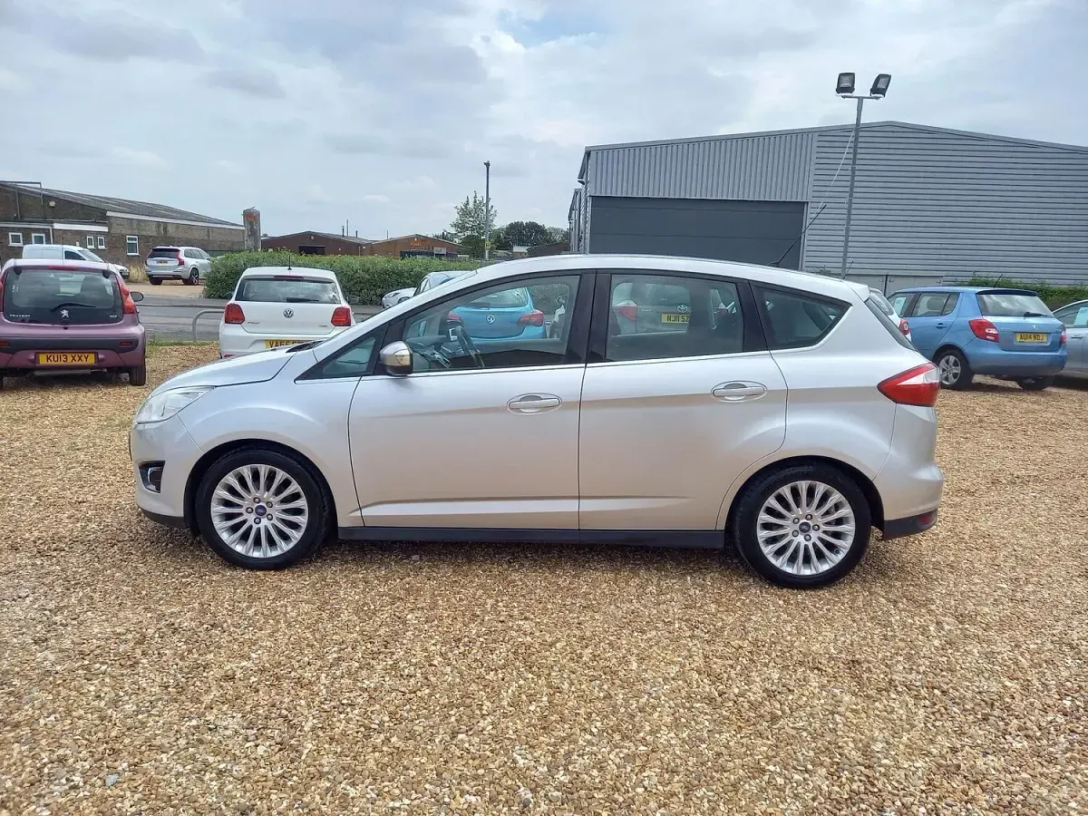 Used Ford C-MAX Titanium 113 HP (83 kW) 2014 Silver MPV