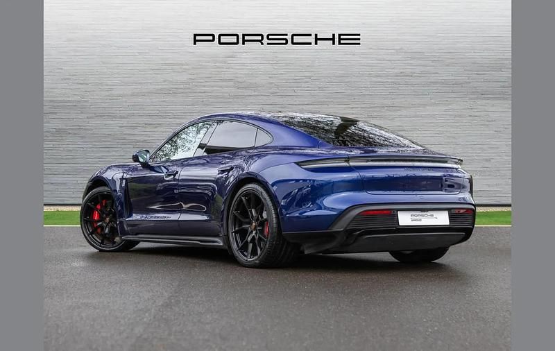 Used Porsche Taycan 439 kW (598 HP) 2022 Blue Sedan