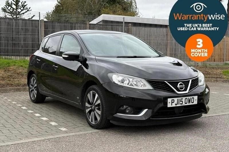 Black Used 2015 Nissan Pulsar N-TEC Hatchback | £3,285 (Fair price) - Image 1/1