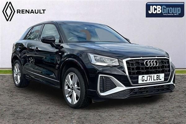 Black Used 2021 Audi Q2 S-Line SUV | £20,295 (Fair price) - Image 1/4