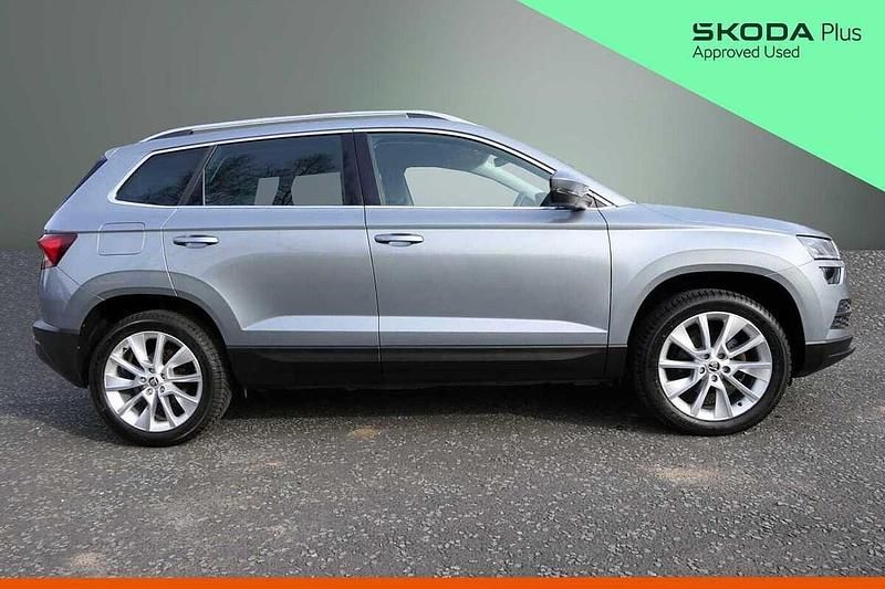 Used Skoda Karoq SE L 110 HP (80 kW) 2020 Business grey metallic SUV