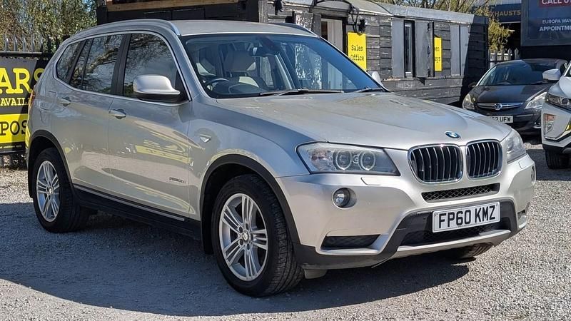 Used BMW X3 Impressive 177 HP (130 kW) 2010 Silver SUV
