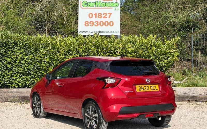 Usado Nissan Micra Tekna 101 HP (74 kW) 2020 Vermelho Citadino