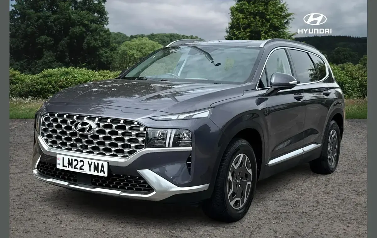 Used Hyundai Santa Fe Premium 230 HP (169 kW) 2022 Blue SUV