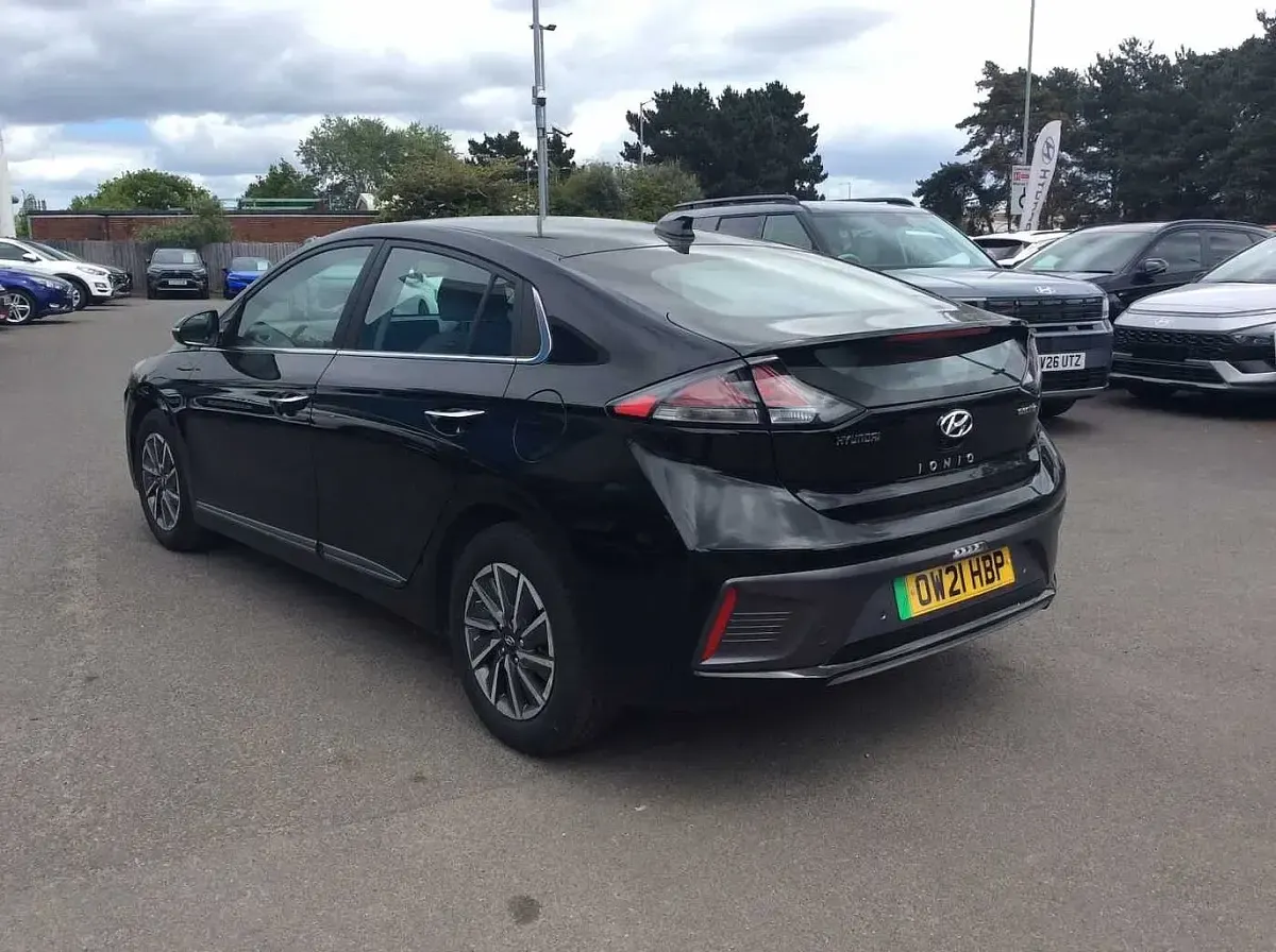 Used Hyundai Ioniq Premium 100 kW (136 HP) 2021 Black Hatchback