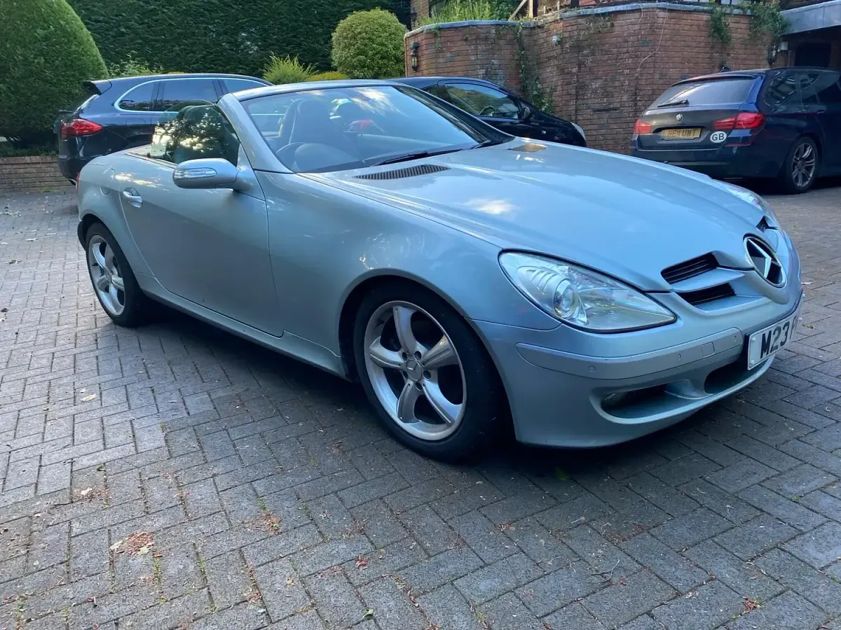 Used Mercedes SLK280 2007 Silver Cabriolet