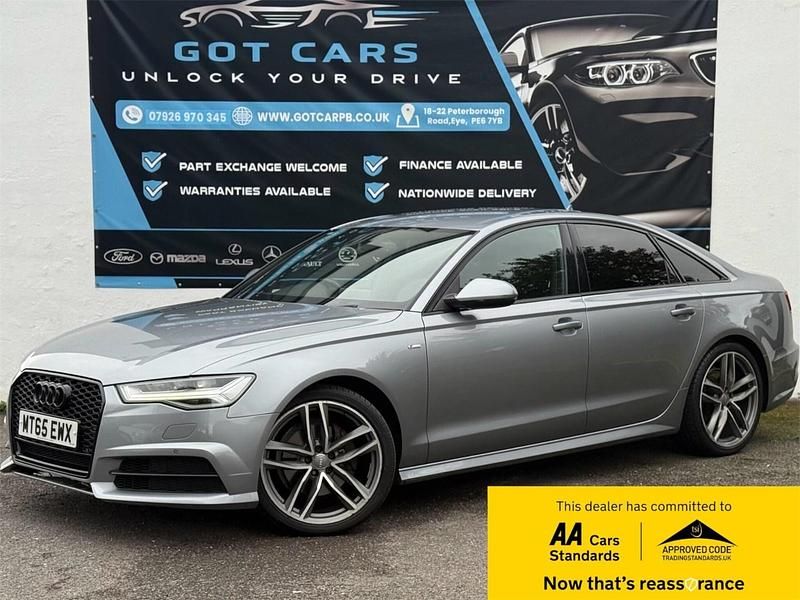 Grey Used 2015 Audi A6 Black Edition Sedan | £8,495 (Fair price) - Image 1/4