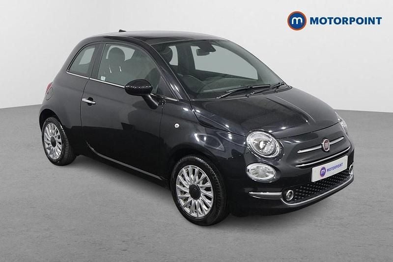 Black Used 2023 Fiat 500 Hatchback | £9,399 (Fair price) - Image 1/4