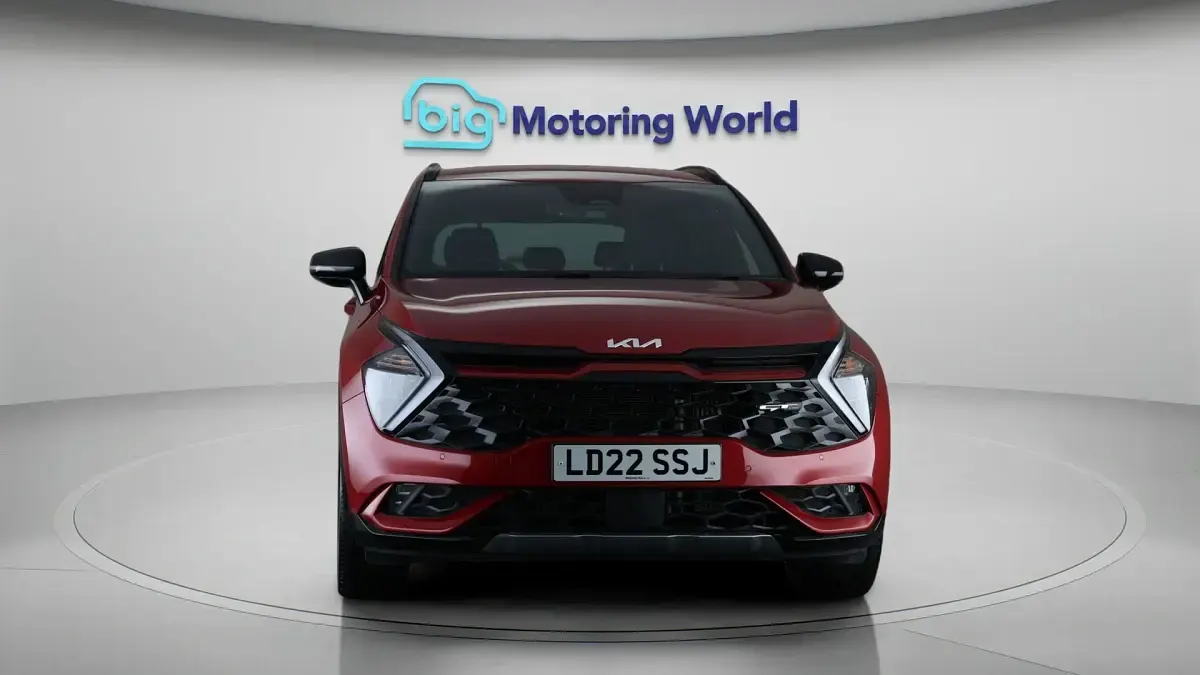 Used Kia Sportage GT-Line 150 HP (110 kW) 2022 Red SUV