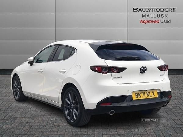 Used Mazda 3 Inclusive 2021 White Hatchback
