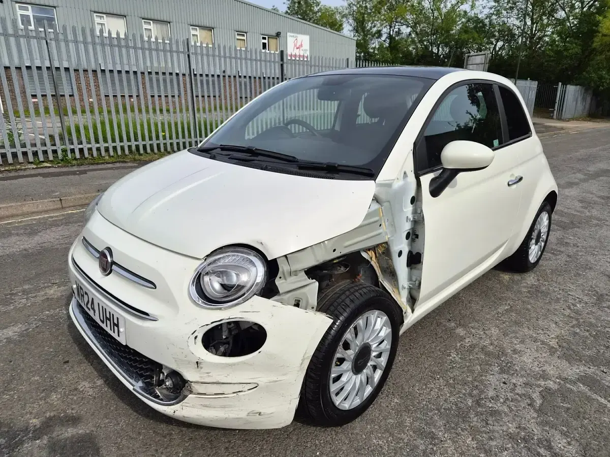 Used Fiat 500 2024 White Hatchback