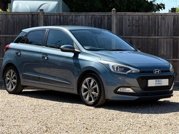 Blue Used 2016 Hyundai i20 Premium Hatchback | £5,490 (Fair price) - Image 1/1