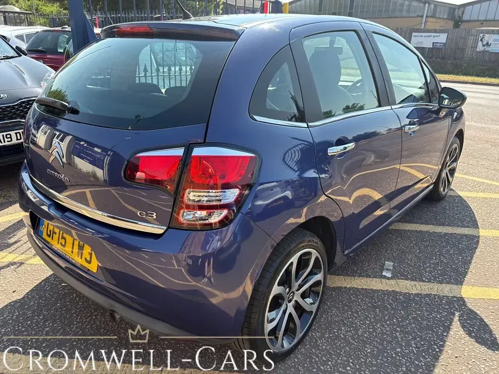 Used Citroën C3 PureTech 2015 Blue Hatchback