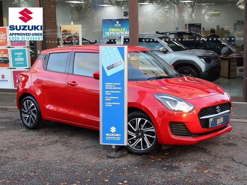 Red Used 2023 Suzuki Swift SZ-L Hatchback | £11,695 (Good price) - Image 1/4