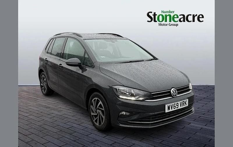 Grey Used 2019 VW Golf Sportsvan Match MPV | £10,995 (Good price) - Image 1/4