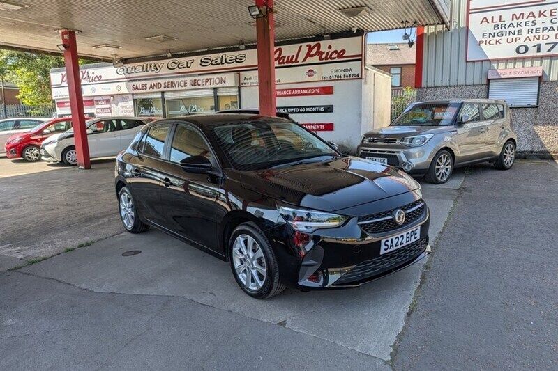 Black Used 2022 Vauxhall Corsa Edition Hatchback | £11,495 (Fair price) - Image 1/1