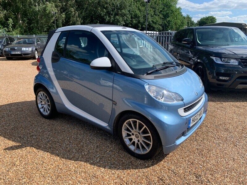 Blue Used 2012 Smart ForTwo Cabrio Passion Cabriolet | £3,495 (Fair price) - Image 1/4