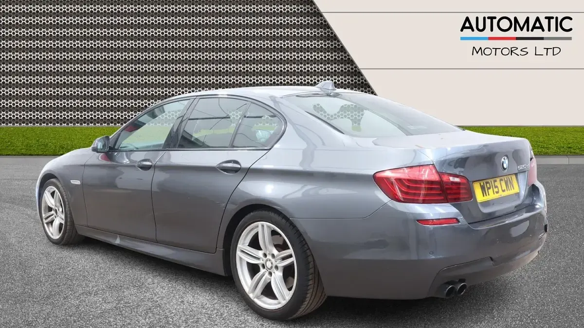 Used BMW 520 M Sport 190 HP (139 kW) 2015 Grey Sedan
