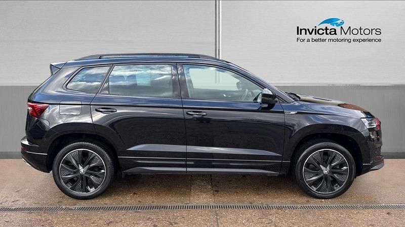Used Skoda Karoq SportLine 150 HP (110 kW) 2022 Black SUV