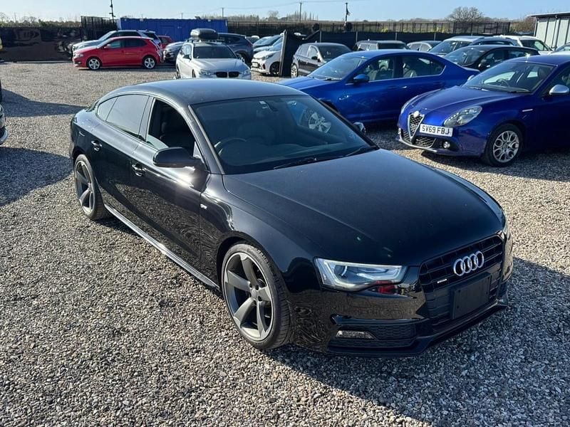 Used Audi A5 Sportback 225 HP (165 kW) 2014 Black Hatchback